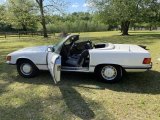 White Mercedes-Benz SL Class in 1972