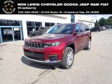 2021 Velvet Red Pearl Jeep Grand Cherokee L Limited 4x4 #142590559