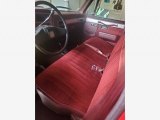 1985 Chevrolet Suburban K20 Silverado 4x4 Burgundy Interior