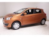 2019 Mitsubishi Mirage Sunrise Orange Metallic