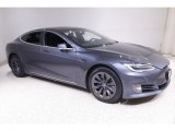 2020 Midnight Silver Metallic Tesla Model S Long Range Plus #142625319