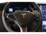 2020 Tesla Model S Long Range Plus Steering Wheel