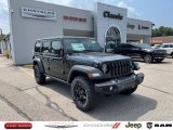 2021 Black Jeep Wrangler Unlimited Willys 4x4 #142632971
