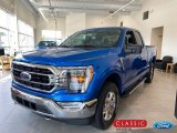 Velocity Blue Ford F150 in 2021