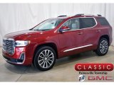 Cayenne Red Tintcoat GMC Acadia in 2021