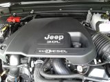 2021 Jeep Gladiator Overland 4x4 3.0 Liter DOHC 24-Valve VVT Turbo-Diesel V6 Engine