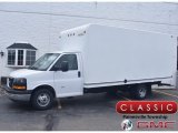 2018 Summit White GMC Savana Cutaway 3500 Commercial Moving Truck #142640949