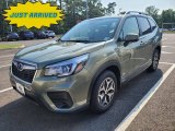 2020 Jasper Green Metallic Subaru Forester 2.5i Premium #142655321