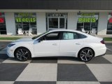 2021 Quartz White Hyundai Sonata SEL Plus #142655376