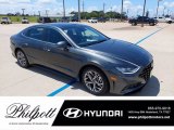 2021 Portofino Gray Hyundai Sonata SEL #142655355