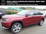 2021 Velvet Red Pearl Jeep Grand Cherokee L Limited 4x4 #142655386