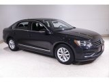 2017 Deep Black Pearl Volkswagen Passat S Sedan #142655422