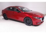 2021 Soul Red Crystal Metallic Mazda Mazda3 2.5 Turbo Sedan AWD #142662628