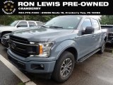 2019 Abyss Gray Ford F150 XLT Sport SuperCrew 4x4 #142662499