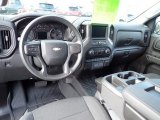 2021 Chevrolet Silverado 1500 Custom Crew Cab 4x4 Jet Black Interior