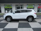 2019 Quartz White Hyundai Santa Fe SE AWD #142676311