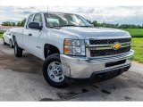 2013 Chevrolet Silverado 2500HD Work Truck Extended Cab 4x4 Front 3/4 View