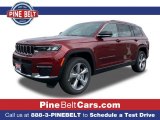 2021 Velvet Red Pearl Jeep Grand Cherokee L Limited 4x4 #142680712