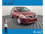 2017 Cayenne Red Nissan Versa S #142680698