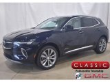 Dark Moon Blue Metallic Buick Envision in 2021