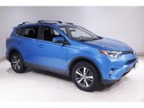 2016 Electric Storm Blue Toyota RAV4 XLE AWD #142689707