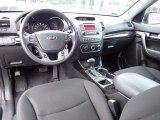 2015 Kia Sorento LX V6 AWD Black Interior