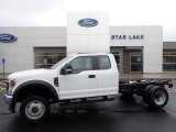 2022 Oxford White Ford F550 Super Duty XL Regular Cab 4x4 Chassis #142705982