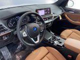 2022 BMW X3 xDrive30i Cognac Interior