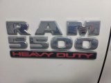 2016 Ram 5500 Tradesman Regular Cab 4x4 Chassis Marks and Logos