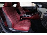 2015 Lexus RC 350 F Sport AWD Front Seat