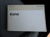 2018 Hyundai Kona Limited AWD Books/Manuals