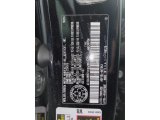 2015 Venza Color Code for Attitude Black - Color Code: 218
