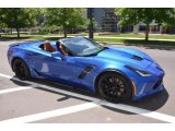 2019 Elkhart Lake Blue Metallic Chevrolet Corvette Grand Sport Convertible #142734710