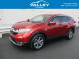 2017 Molten Lava Pearl Honda CR-V EX-L AWD #142742000