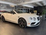 2016 Glacier White Bentley Continental GTC V8  #142742088