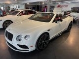 2016 Bentley Continental GTC V8 Glacier White