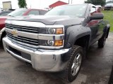 2015 Tungsten Metallic Chevrolet Silverado 2500HD WT Double Cab 4x4 #142753800