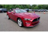 2021 Rapid Red Metallic Ford Mustang EcoBoost Premium Convertible #142755270