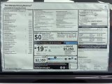 2022 BMW M3 Competition Sedan Window Sticker
