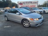 2007 Alabaster Silver Metallic Honda Civic LX Coupe #142754888