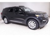 2020 Agate Black Metallic Ford Explorer Limited 4WD #142755247