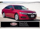 2018 Radiant Red Metallic Honda Accord LX Sedan #142754944