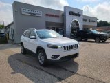 2021 Bright White Jeep Cherokee Latitude Lux 4x4 #142755155