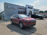 2021 Velvet Red Pearl Jeep Cherokee Latitude Lux 4x4 #142755154