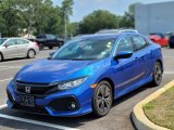 2018 Aegean Blue Metallic Honda Civic EX Hatchback #142754767