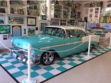 1956 Pinecrest Green Chevrolet Bel Air 2 Door Hardtop #142754679