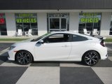 2018 White Orchid Pearl Honda Civic Si Coupe #142755056