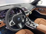 2022 BMW 3 Series 330e Sedan Cognac Interior