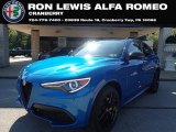 2021 Misano Blue Metallic Alfa Romeo Stelvio Ti AWD #142798847