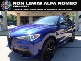2021 Anodized Blue Metallic Alfa Romeo Stelvio Ti Sport AWD #142798846